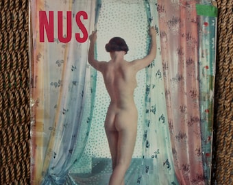 Anthology Nude photos, NUS French photo magazine, photo magazine, women nude photography 50s