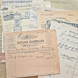 Lot de 10 documents vintage imprimés, kit de journal indésirable, VEUILLEZ LIRE LA DESCRIPTION ! N1