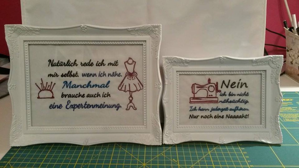 Stickdateien Näh/ Strick/ und QuiltSprüche Stickdatei Etsy