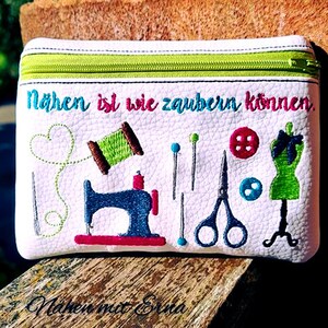 Stickdateien ITH Taschen Handarbeit 6 Motive 6 Größen, 36 Dateien, in the hoop ab 13x18 Rahmen, sticken, nähen, häkeln, RockQueenEmbroidery Bild 5