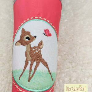 Stickdateien Crazy Kitz Rehe Bambi Applikationen, Stickmuster Baby, Geburt, 44 Dateien, ab 10x10 Rahmen, mit Rahmen, RockQueenEmbroidery Bild 6