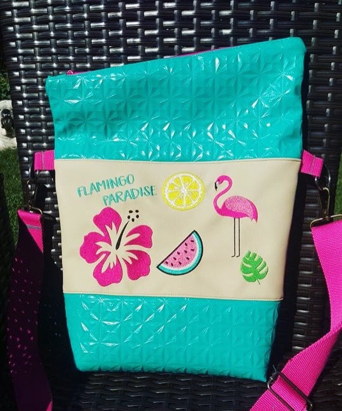 Flamingo-Schürze Mit Taschen – Lustiges Küchenaccessoire Für Grillen & Kochen