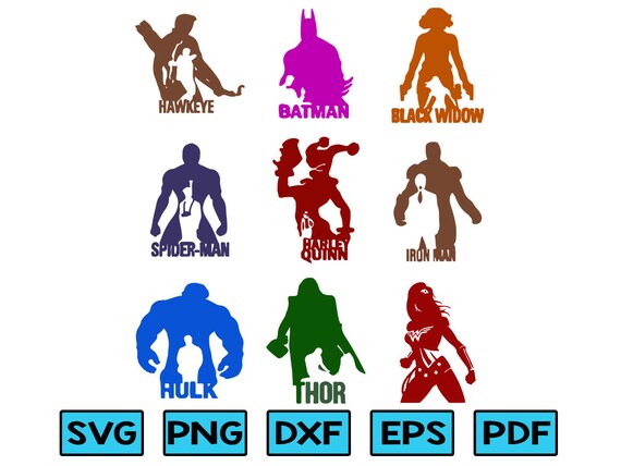Download Avengers svg cut files superhero cricut files batman | Etsy