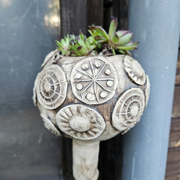 Pflanzschale Blumentopf handgetöpfertes Einzelstück Dekoration Keramik
