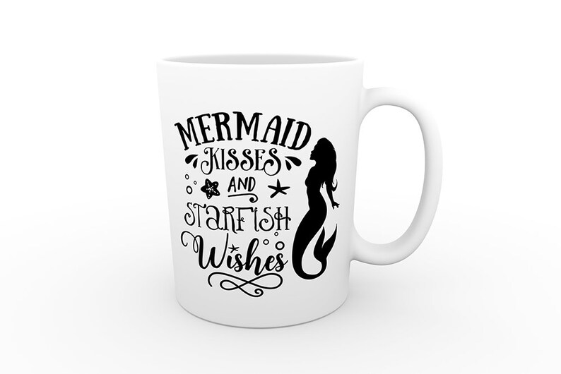 Download Mermaid Svg for Girls Shirt Mug Pillow Svg Designs Summer ...