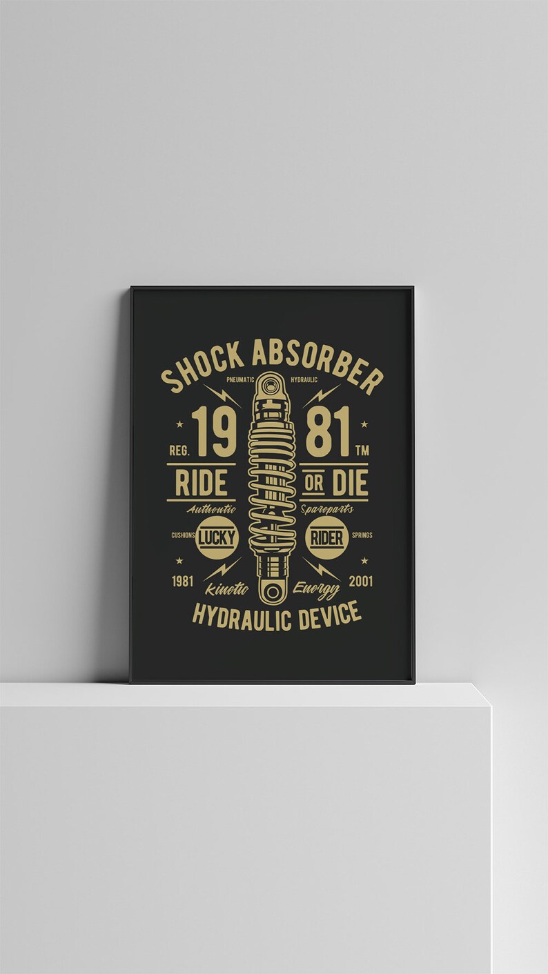 Download Mechanic Shirt Daddy Tshirts Svg Designs Shock Absorber | Etsy