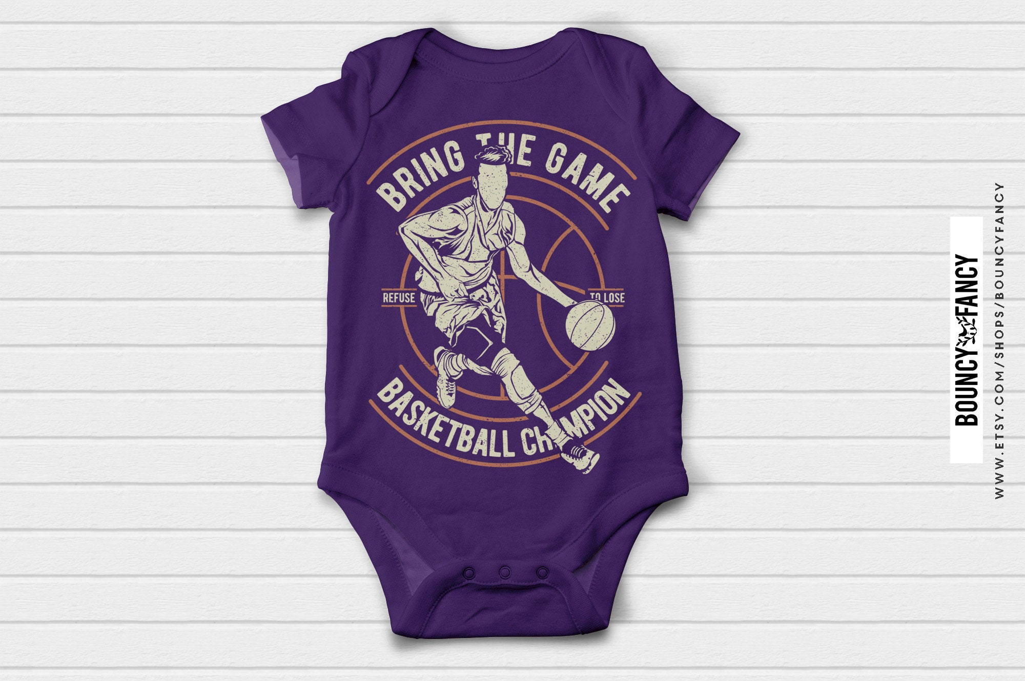 Basketball Baby Outfit Onesie Svg Designs Boy Clothes Cricut Etsy UK