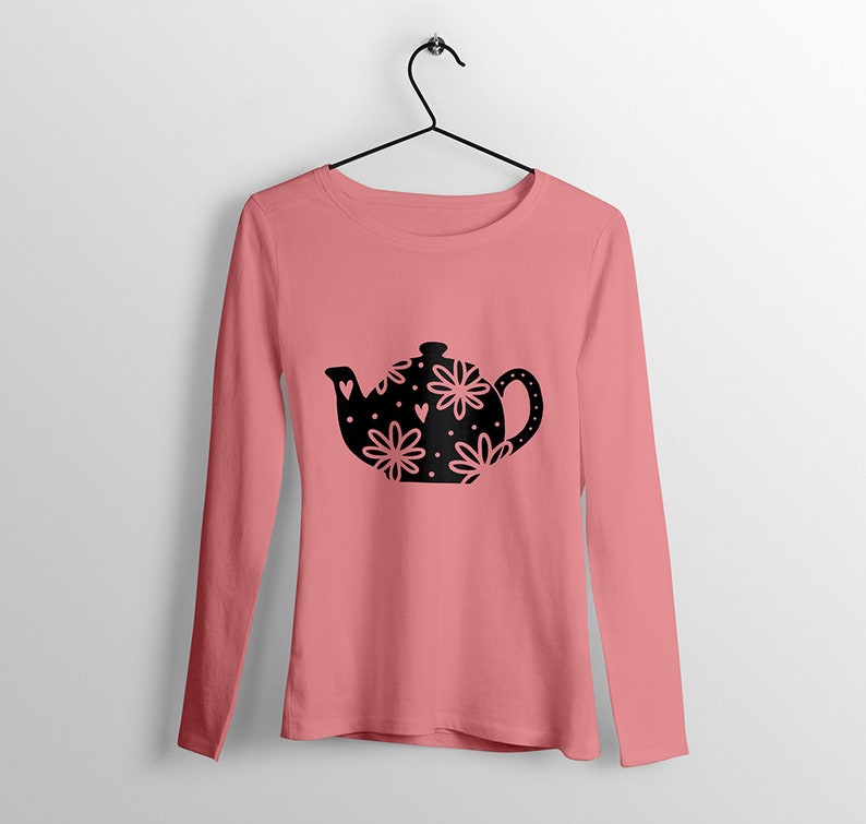 Download Floral Teapot Svg For Cricut Teapot Clipart Svg Image Kitchen Svg Cut Files Womens Tea Shirts Mug Apron Designs Ideas Tea Lovers Home Decor Art Collectibles Digital Darulmusthofanwra Sch Id