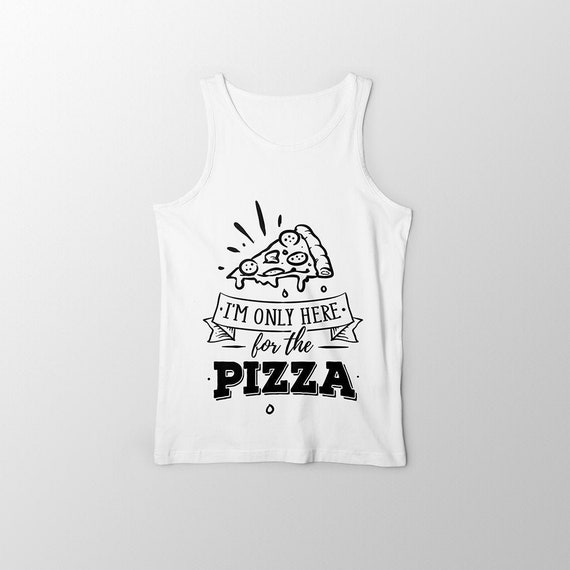 Download Silhouette Svg Files Pizza Svg Tshirt Tank Top Design Pizza Etsy