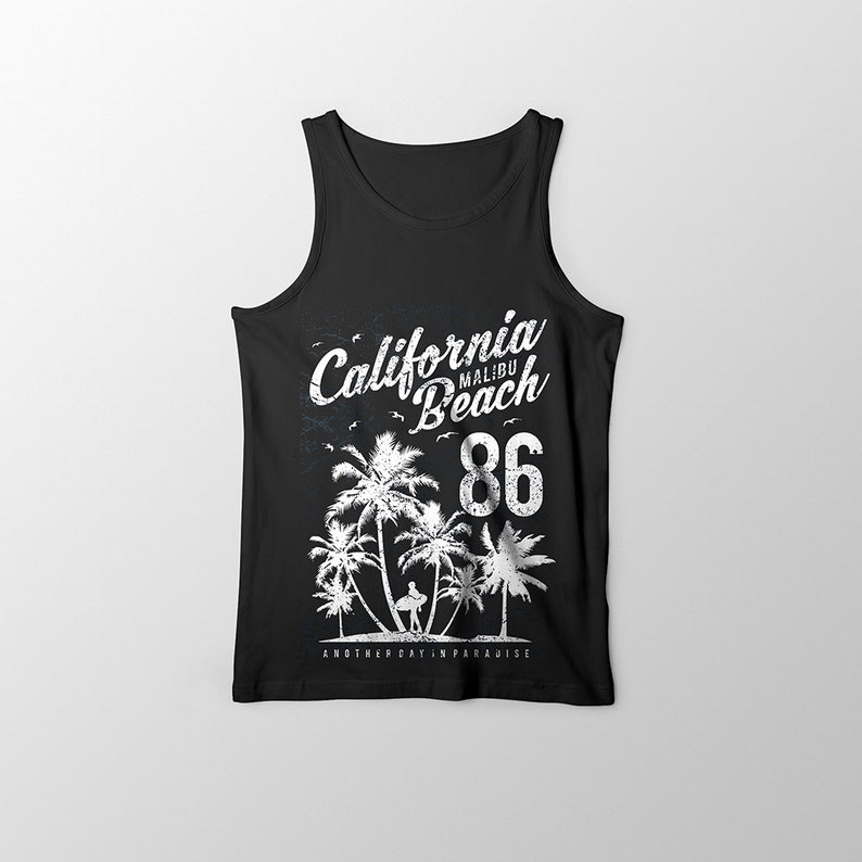 Download Beach Shirt Tank Top Svg Designs Surfer Unisex Tee Shirt ...