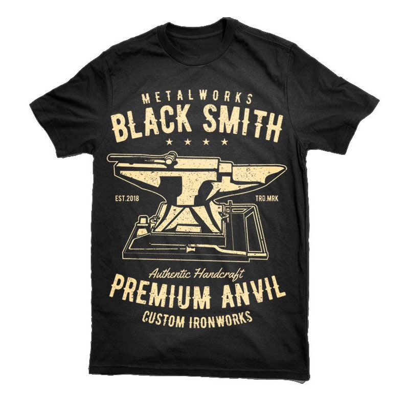 Download Men's Shirts Svg Design Svg Cutting Files Blacksmith Anvil ...