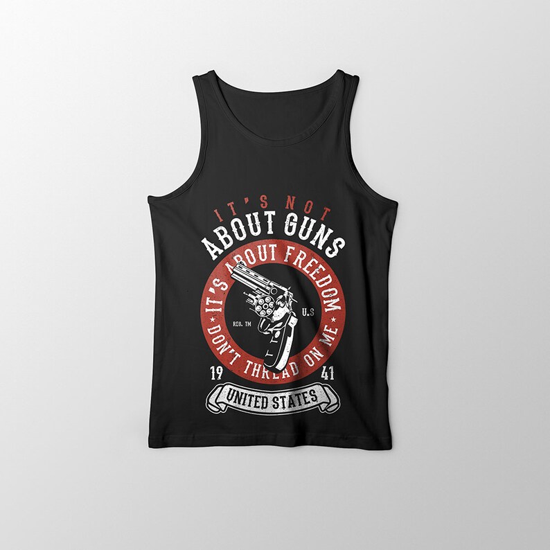 Download Adult Unisex Tshirt Svg Cutting File Pro Guns Vintage ...