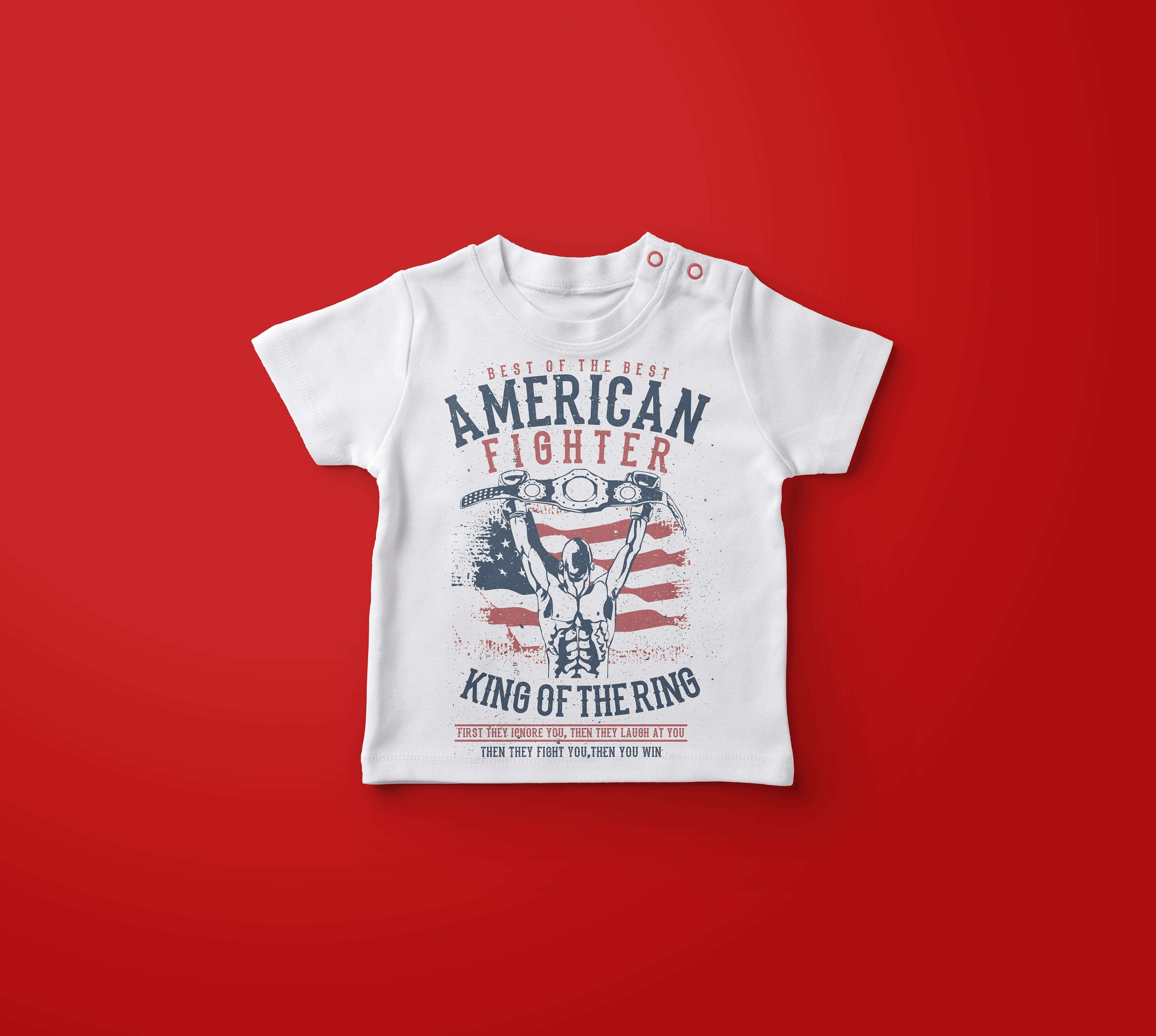 Download American Fighter Svg File Man T Shirt Design King Of The Etsy