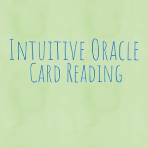 Intuïtieve Oracle kaart lezing