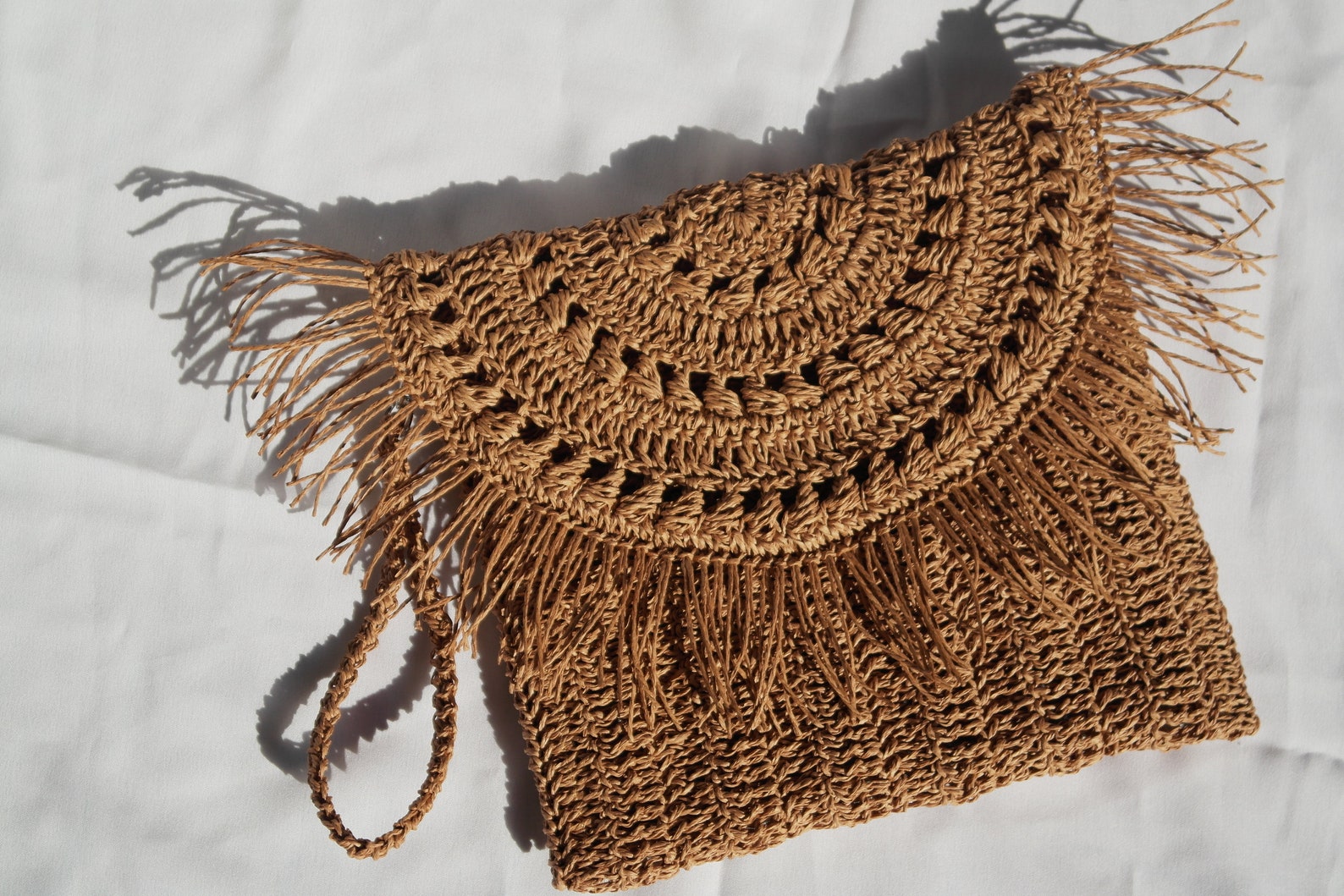 Raffia Clutch Raffia Pouch Bag Straw Clutch Tassel Clutch Etsy
