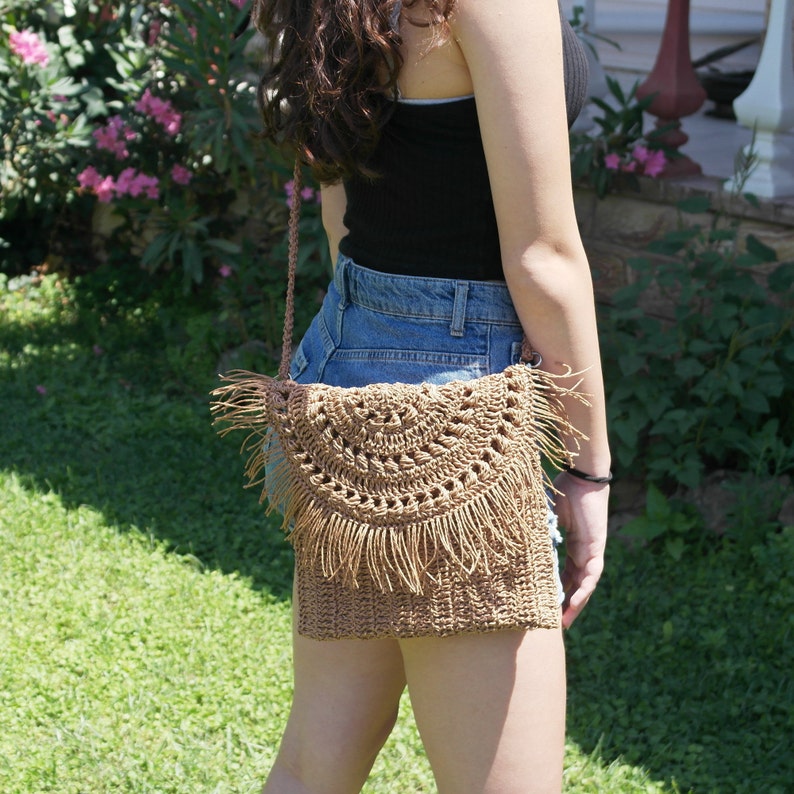 Raffia Clutch Raffia Pouch Bag Straw Clutch Tassel Clutch Etsy