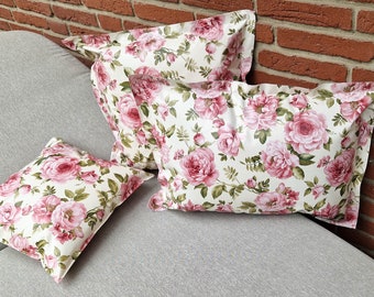 Outdoor cushions - cushions made of oilcloth - tendrils - romantic living, garden & lounge cushions - in three different sizes