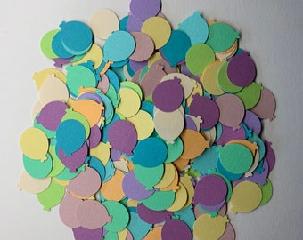 Hand-cut confetti, pastel balloons, 5g