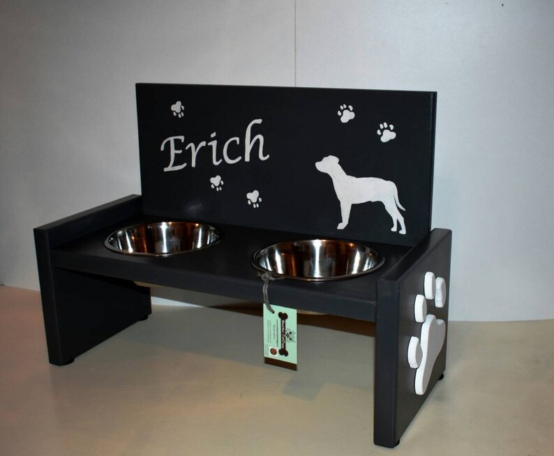 Futterstation Futterbar Hunde napfe dog bowls Etsy