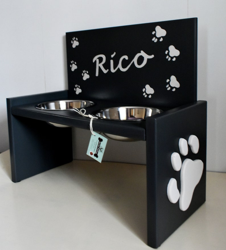 Futterstation Futterbar Hunde napfe dog bowls Etsy