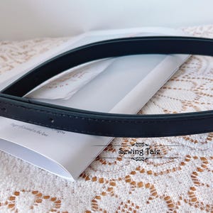1 Pair of PU Leather Strap Adjustable Shoulder Bag Replacement Handbag Handle Purse Handle Purse Strap (ST_L_038_1)