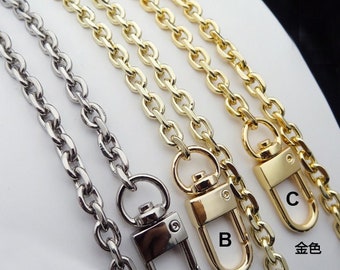 Metal Purse Chain 6mm bag chain replacement strap purse chain bag strap purse handle bag hardware (ST_BL_079)