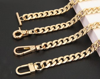 Gold Purse Chain 10mm bag chain replacement strap purse chain bag strap purse handle bag hardware (ST_BL_021)