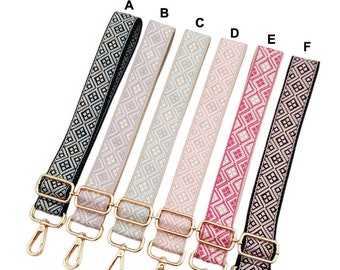 1.5" wide Canvas Bag Strap Adjustable Webbing Handbag Handle Replacement Crossbody Bag Strap Tote Handbag strap Accessories (ST_FB_149)