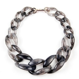 Acrylic Chain Links Open Link Plastic Chain Links Chunky Chain Links Twist Links Oval Links (ZKPJ222)