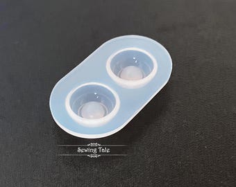 Doll Eye Silicone Mold Resin Round Ball Silicone Mould Jewelry Making Epoxy Resin Molds Jewelry Earring Resin Mold (DJ_M_159)