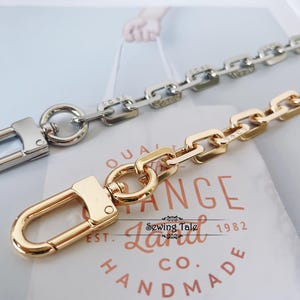 Metal Purse Chain 12mm bag chain replacement strap purse chain bag strap purse handle bag hardware (ST_BL_078)