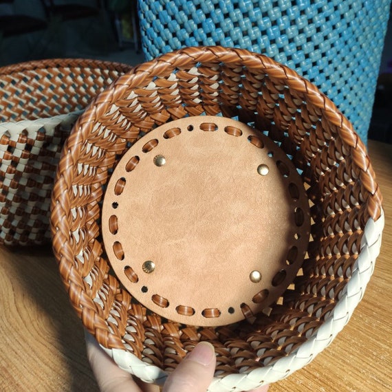Snapklik.com : 4pcs Wooden Bag Bottom Natural Wood Base Shaper Crochet  Basket Base For DIY Knitting Crochet Yarn Storage Bag Weaving Crafts Home  Decoration