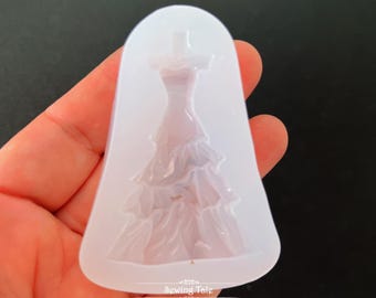 Skirt Silicone Mold Resin Silicone Mould Jewelry Making Epoxy Resin Molds Jewelry Earring Resin Mold (DJ_M_294)