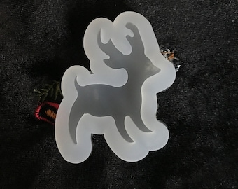 Deer Silicone Mold Resin Silicone Mould Jewelry Making Epoxy Resin Molds Jewelry Earring Resin Mold (DJ_M_088)
