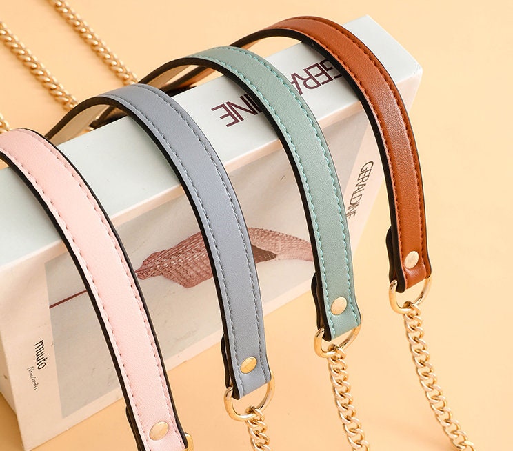 1pc PU Leather Strap Shoulder Bag Replacement Handbag Handle Purse Handle Purse Strap (ST_BL_133)