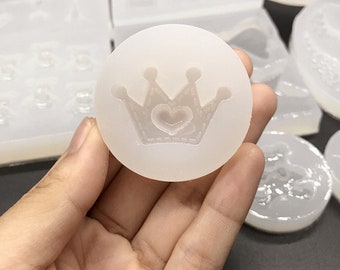 Crown Silicone Mold Resin Silicone Mould Jewelry Making Epoxy Resin Molds Jewelry Earring Resin Mold (DJ_M_068)