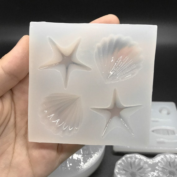 Shell Star Silicone Mold Resin Silicone Mould Jewelry Making Epoxy