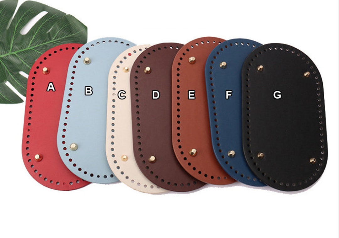 Rectangle Crochet Bag Bottom Shaper With Holes Insert Base for Tote