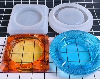 Portacenere Silicone Mold Resin Silicone Mould Jewelry Making Epoxy Resin Molds Jewelry Earring Resin Mold (DJ_M_322)