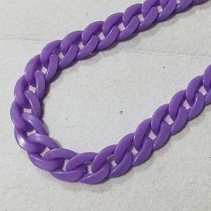 5pcs of 70cm Long Acrylic Links Chain  (ZKPJ186)