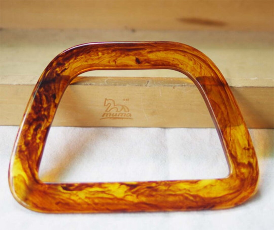 A Pair of Acrylic Purse Handles Resin Handbag Handles ST L 1070 Etsy Canada