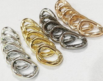 100pcs Acrylic Chain Links Chunky Open Link Size 29x21mm Plastic Chain Links Chunky Chain Links Twist Links Oval Links (ZKPJ337)