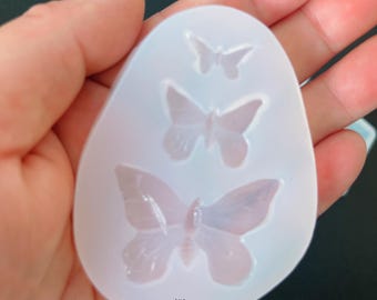 Butterfly Silicone Mold Resin Silicone Mould Jewelry Making Epoxy Resin Molds Jewelry Earring Resin Mold (DJ_M_259)