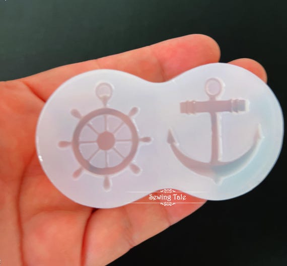 Anchor Silicone Mold Resin Silicone Mould Jewelry Making Epoxy Resin Molds Jewelry Earring Resin Mold (DJ_M_276)