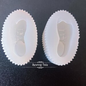 3D Shoes Silicone Mold Resin Silicone Mould Jewelry Making Epoxy Resin Molds Jewelry Earring Resin Mold (DJ_M_244) image 4