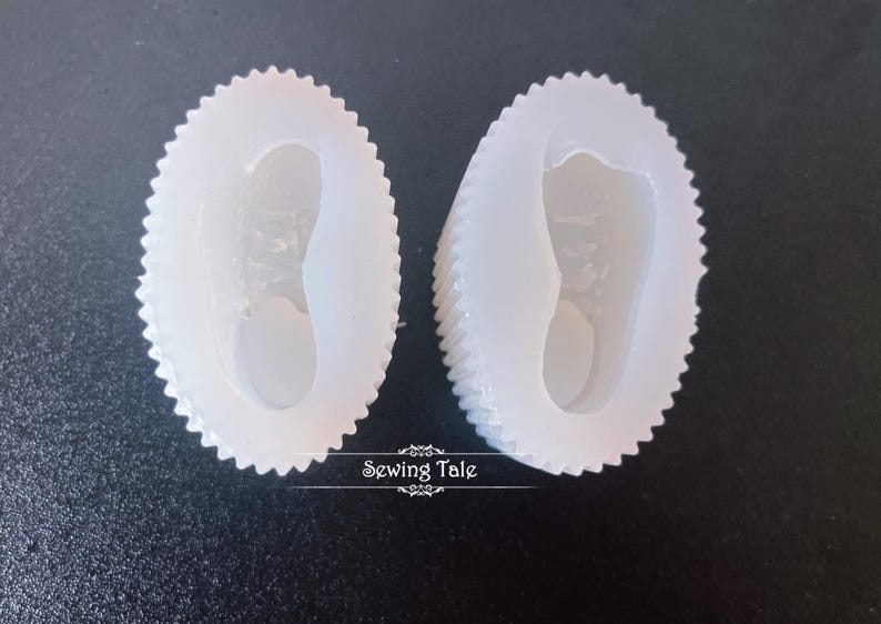 3D Shoes Silicone Mold Resin Silicone Mould Jewelry Making Epoxy Resin Molds Jewelry Earring Resin Mold (DJ_M_244) image 4