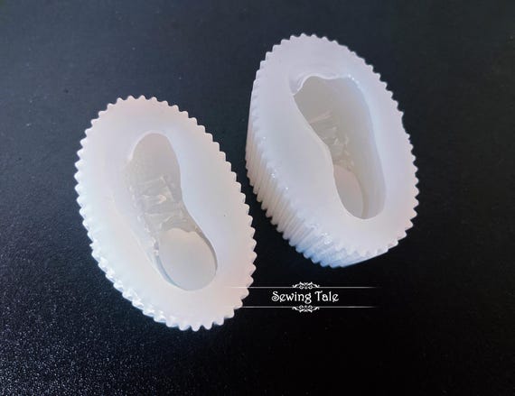 3D Shoes Silicone Mold Resin Silicone Mould Jewelry Making Epoxy Resin Molds Jewelry Earring Resin Mold (DJ_M_244)
