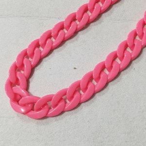 5pcs of 70cm Long Acrylic Links Chain  (ZKPJ182)