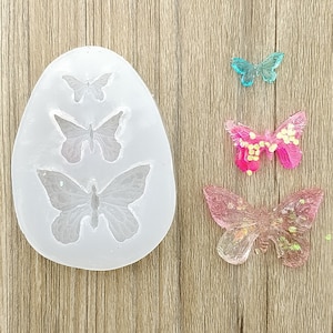 Butterfly Silicone Mold Resin Silicone Mould Jewelry Making Epoxy Resin Molds Jewelry Earring Resin Mold (DJ_M_259)