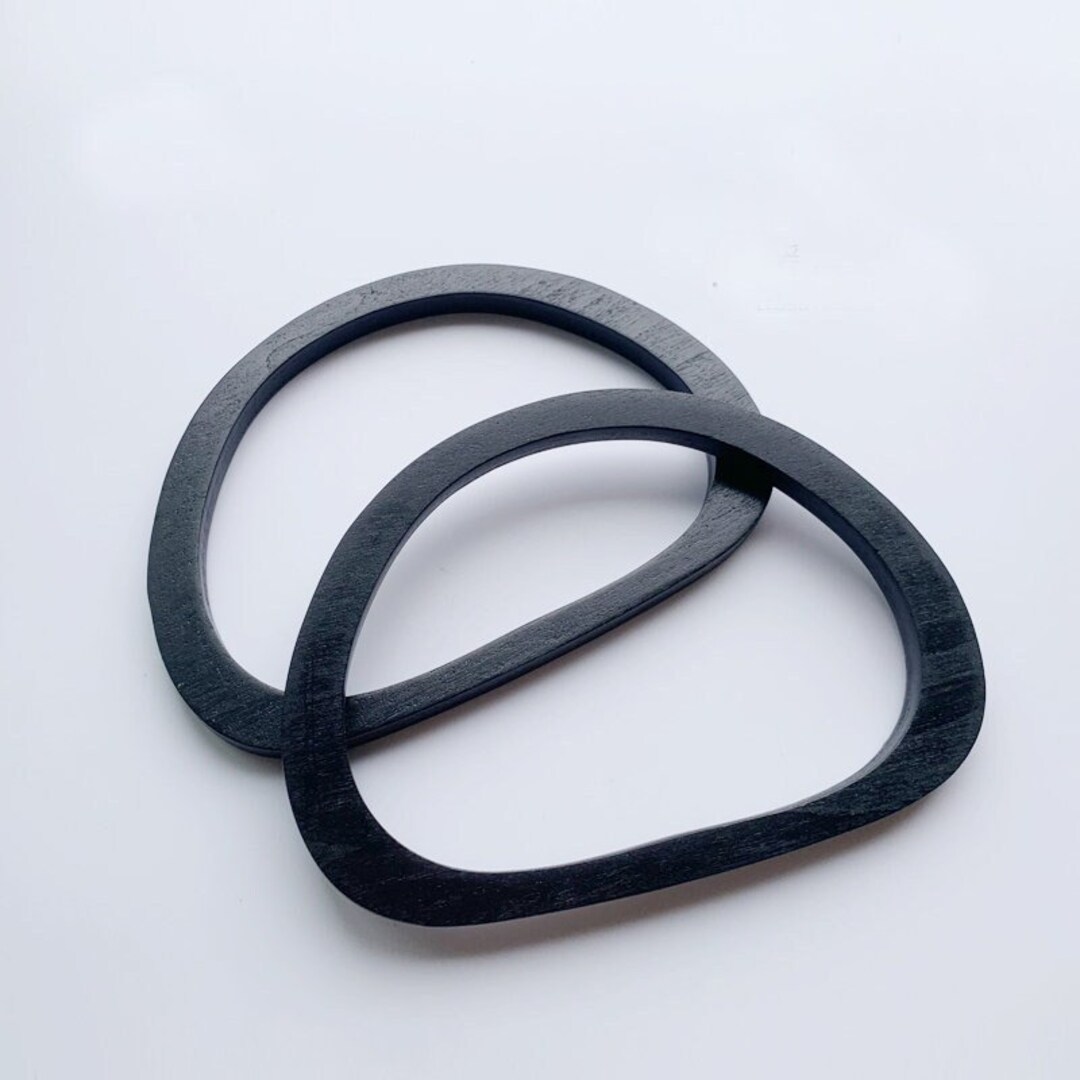 A Pair of Wood Purse Handles 15.5cm Handbag Handles Handbag Hardware